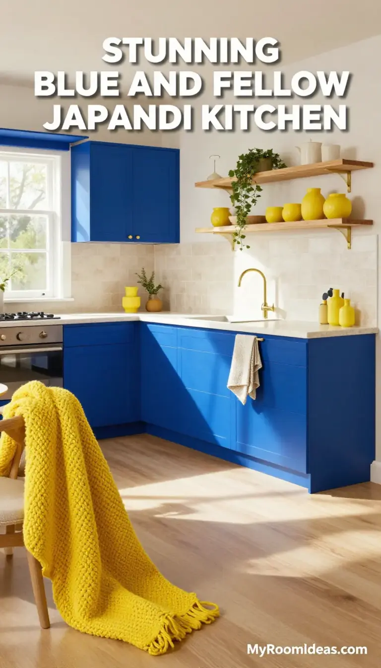 Compact Japandi Kitchen Transformation: Travertine Accents & Chunky Knits